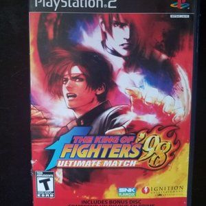 King of Fighters 98 with bonus disc and poster